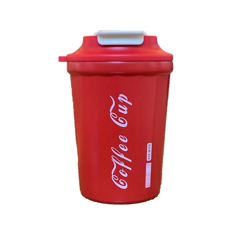 Coffee Vacuum Insulated Tumblers Thermos Cup with Rope 5