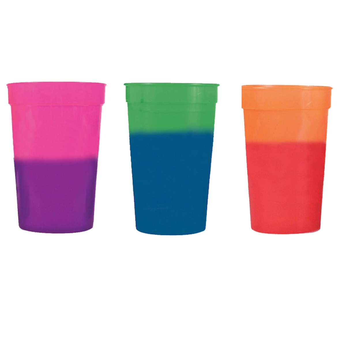 Custom Reusable BPA FREE Color Changing Stadium Cup 3