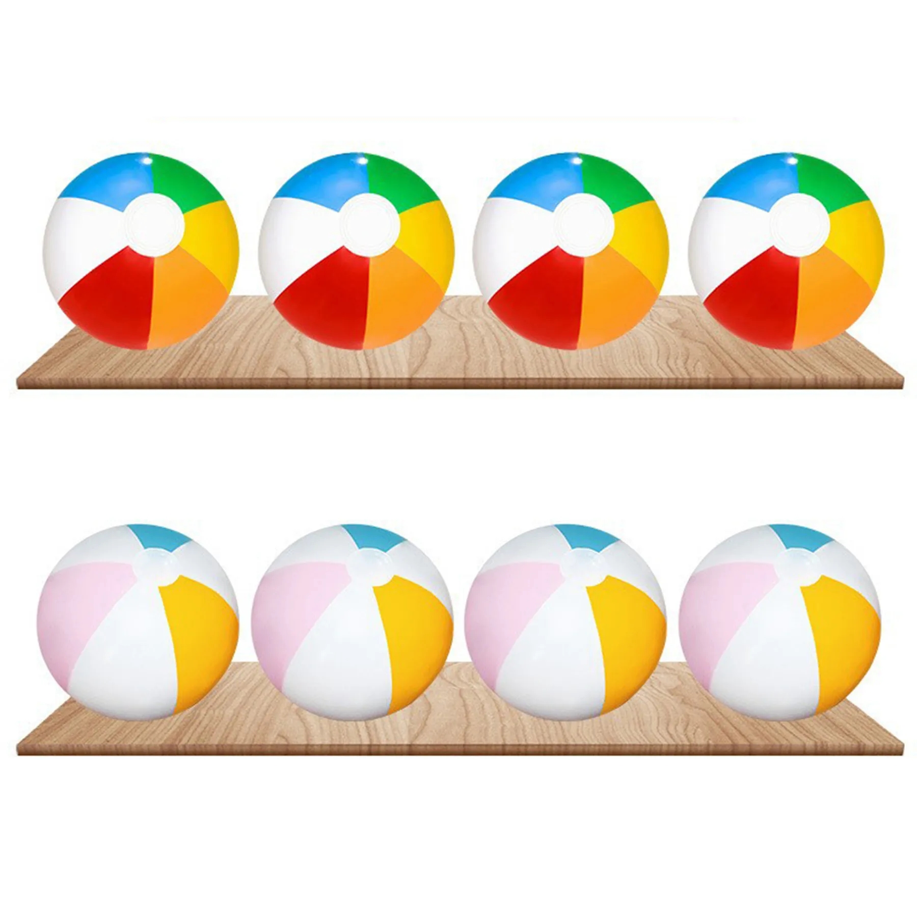 11" Inflatable Beach Ball With 6 Panels 2