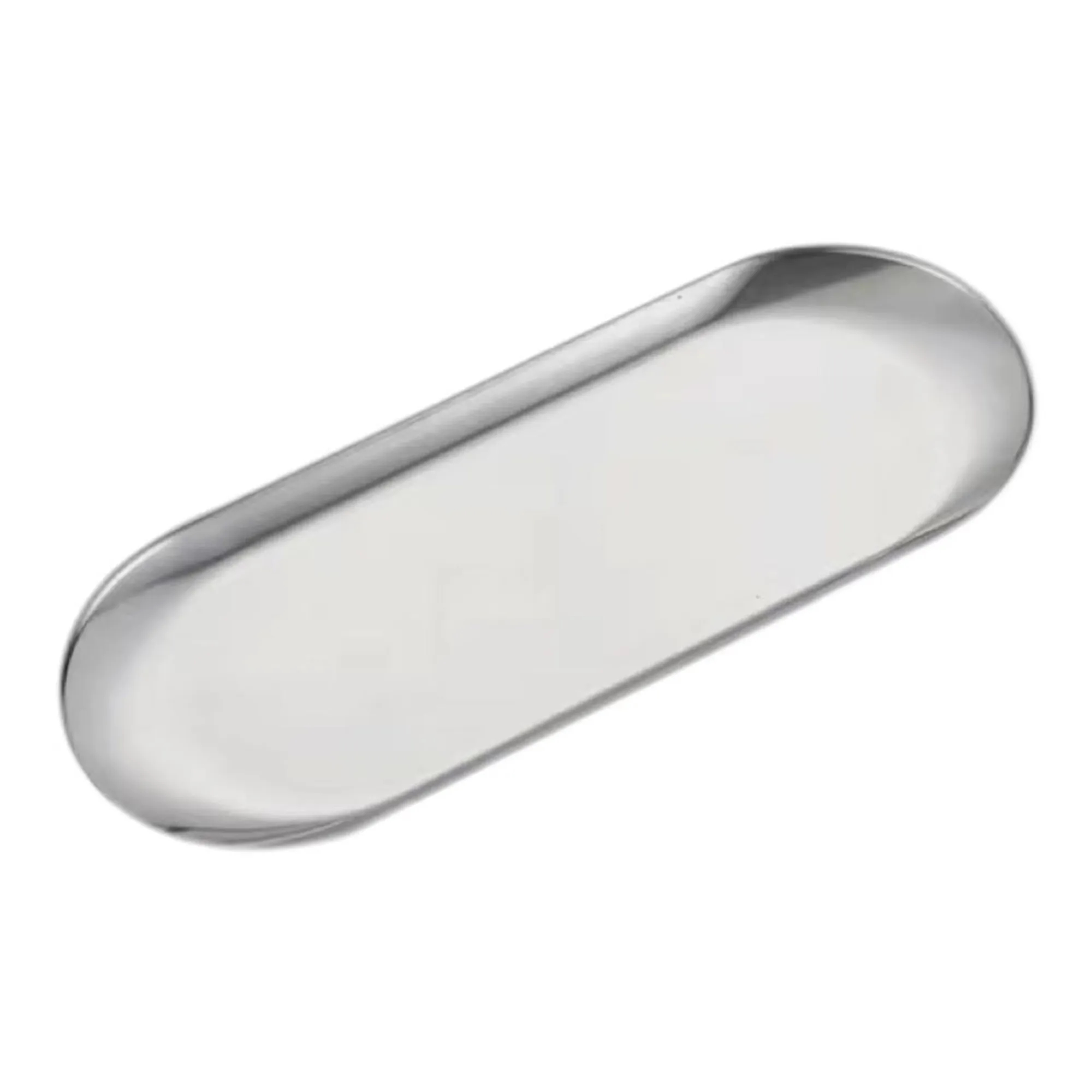 Custom Logo 304 Stainless Steel Oval Tray 4