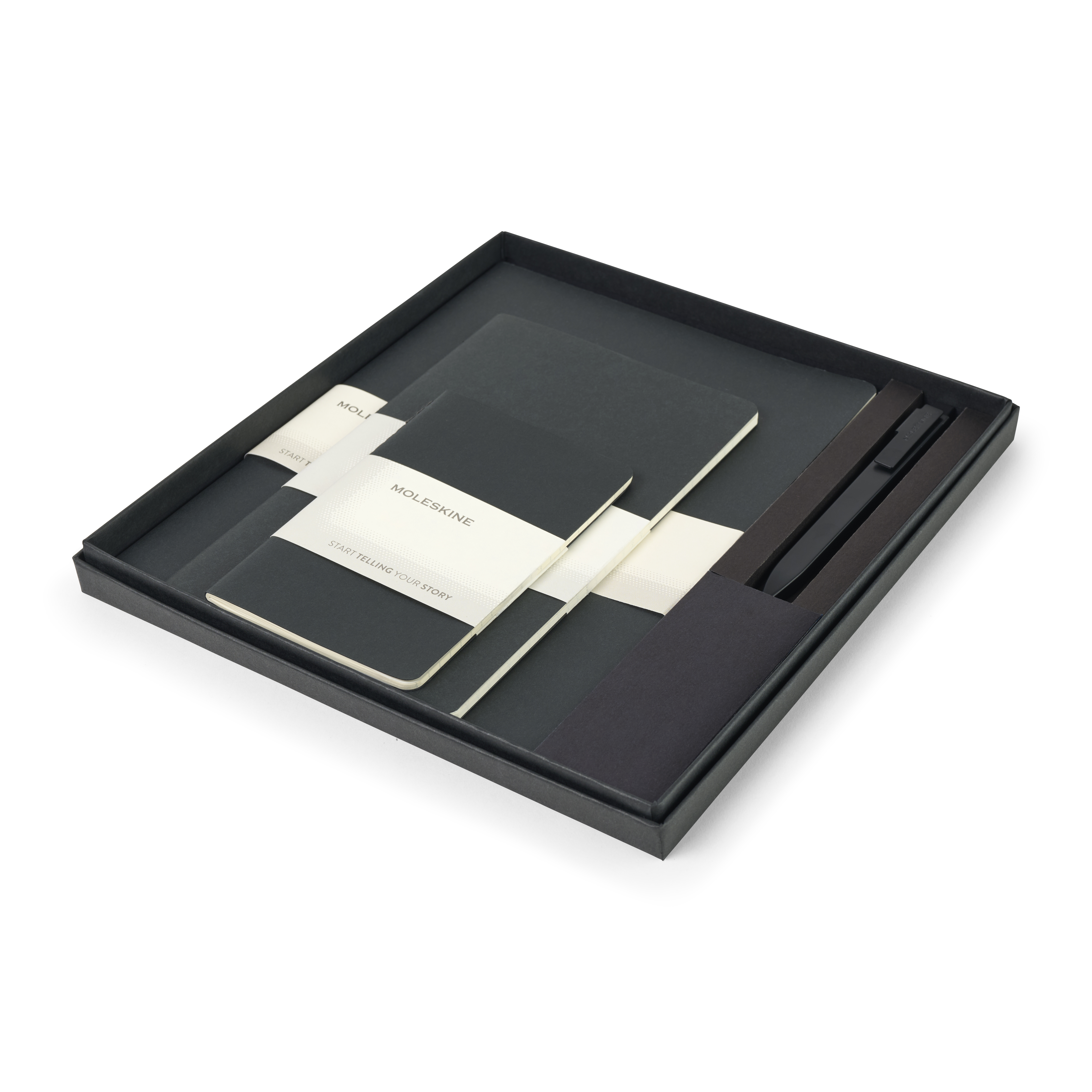 Moleskine® Assorted Cahier and GO Pen Gift Set 5