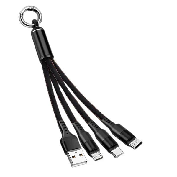 3-In-1 Portable Cable Key Ring 8