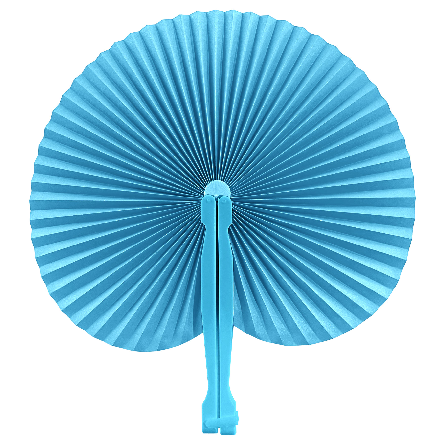 Full Color Round Folding Hand Paper Fan 16