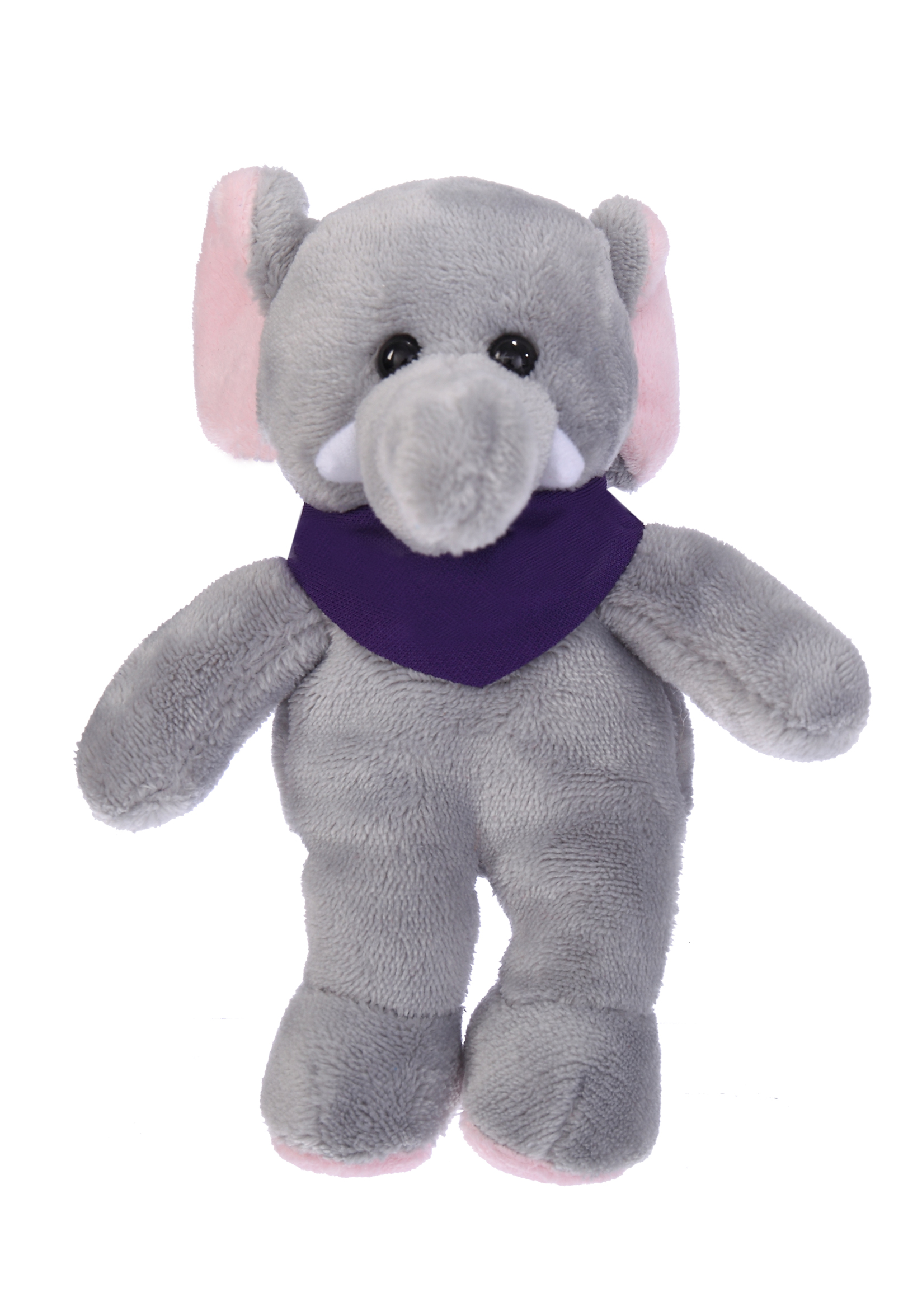 Soft Plush Stuffed Elephant with Bandana