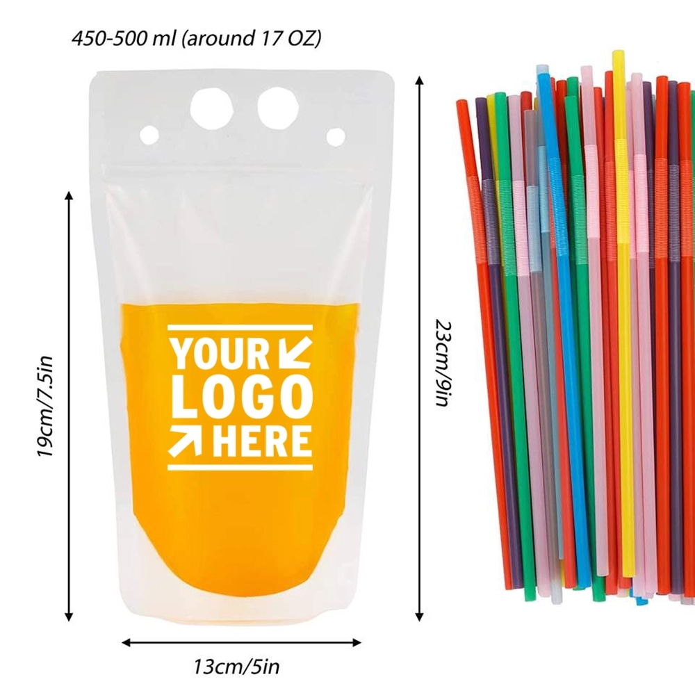 Drink Pouch With Straw 3