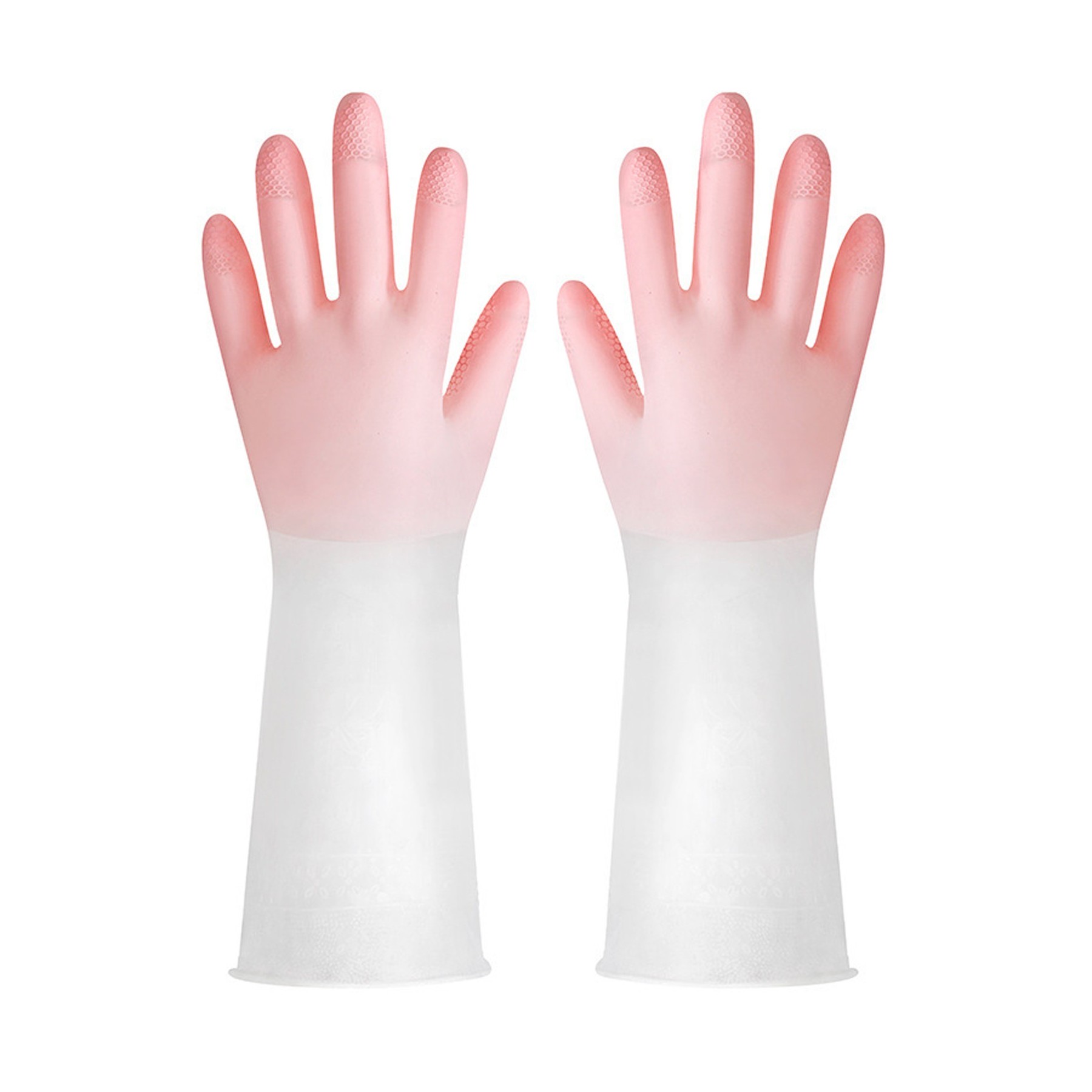 Rubber Kitchen Dishwashing Gloves 8
