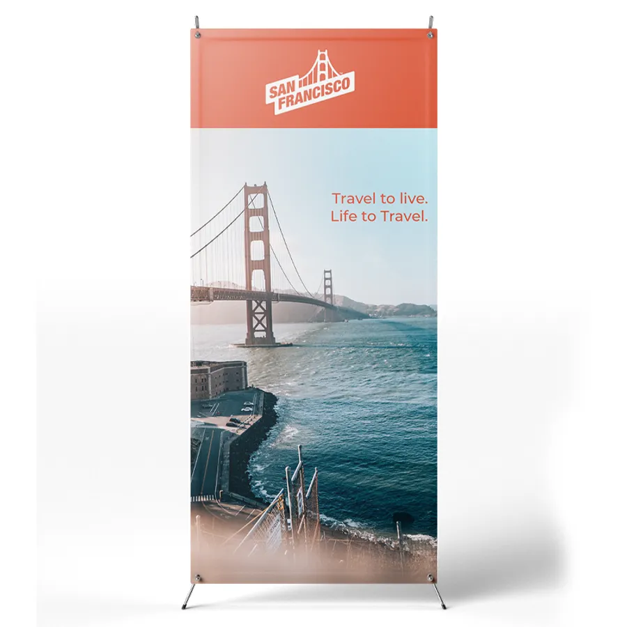 Korean Style X Banner Stands 2