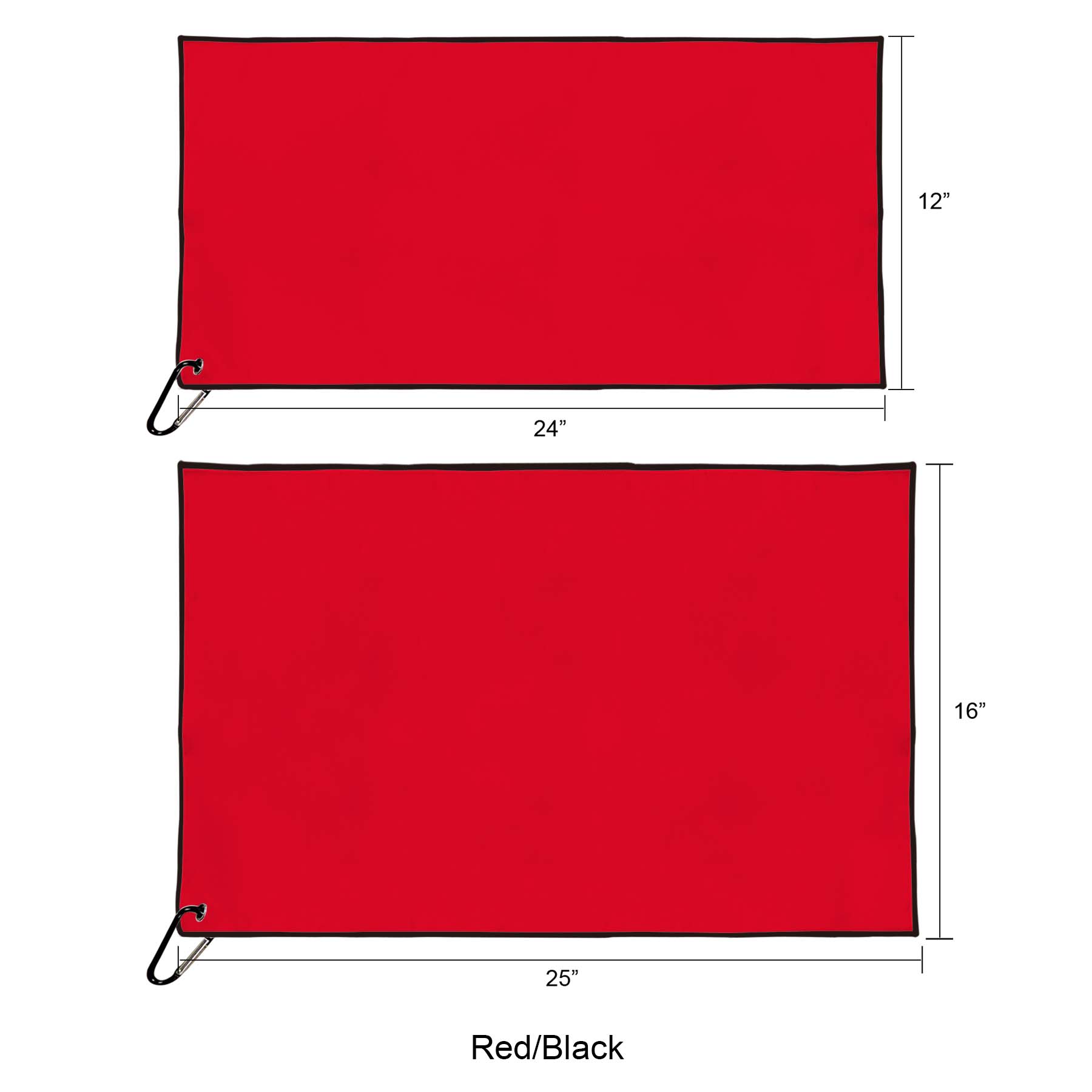 Free Shipping Full Color 200gsm Seude Microfiber Golf Towel 32
