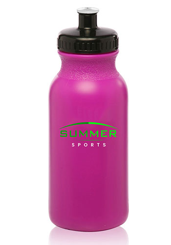20 oz. Water Bottles with Push Cap 30