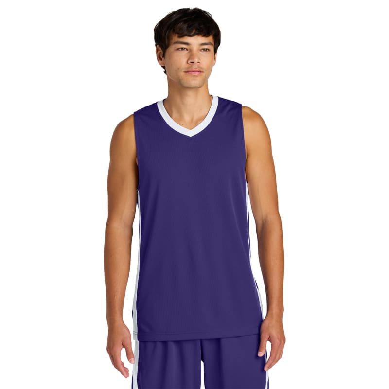 Sport-Tek Rival Basketball Rev Jersey 27