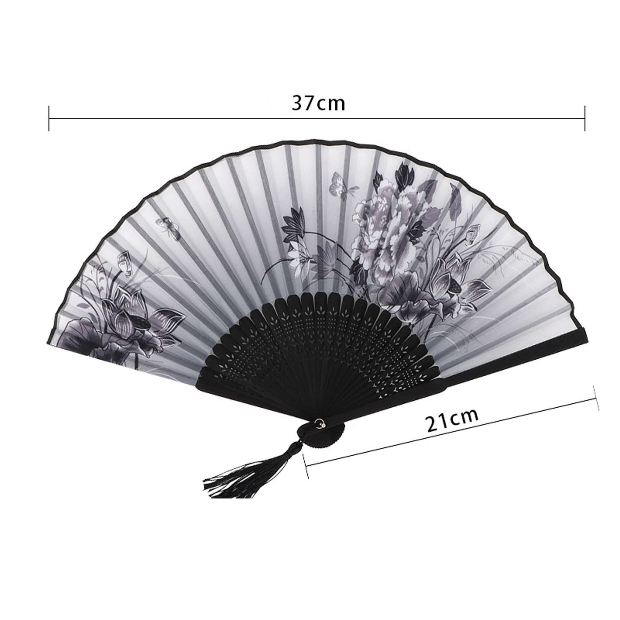 Handheld Floral Folding Fans 3