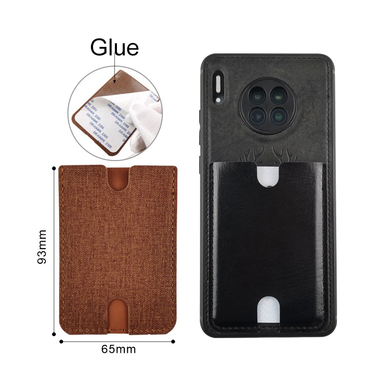 PU Leather Card Holder Phone Wallet 3