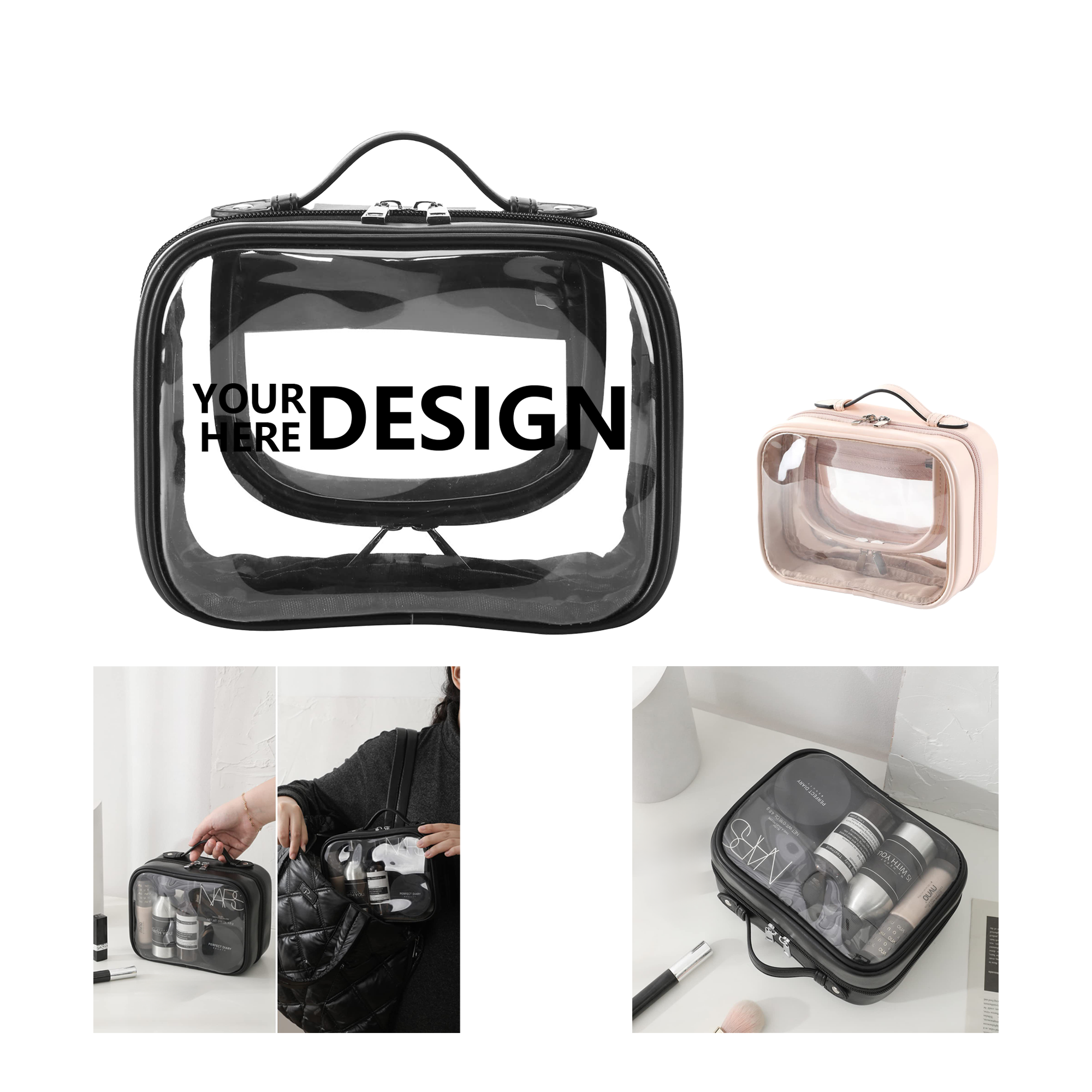 Travel Makeup and Toiletry Organizer Bag 2