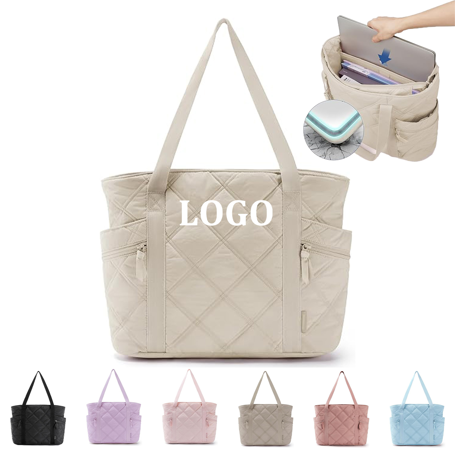 Tote Zipper Bag for Women 2