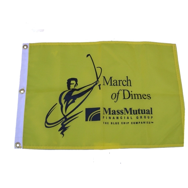 Golf Flag, 14" x 20", with tube 2