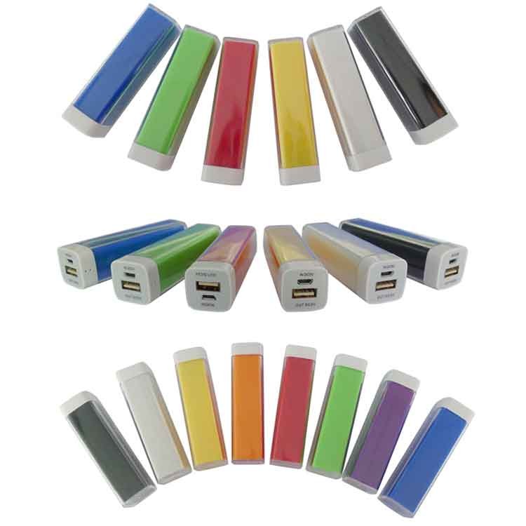 Nat 2600 mAh Plastic Crystal Shell Power Bank 4