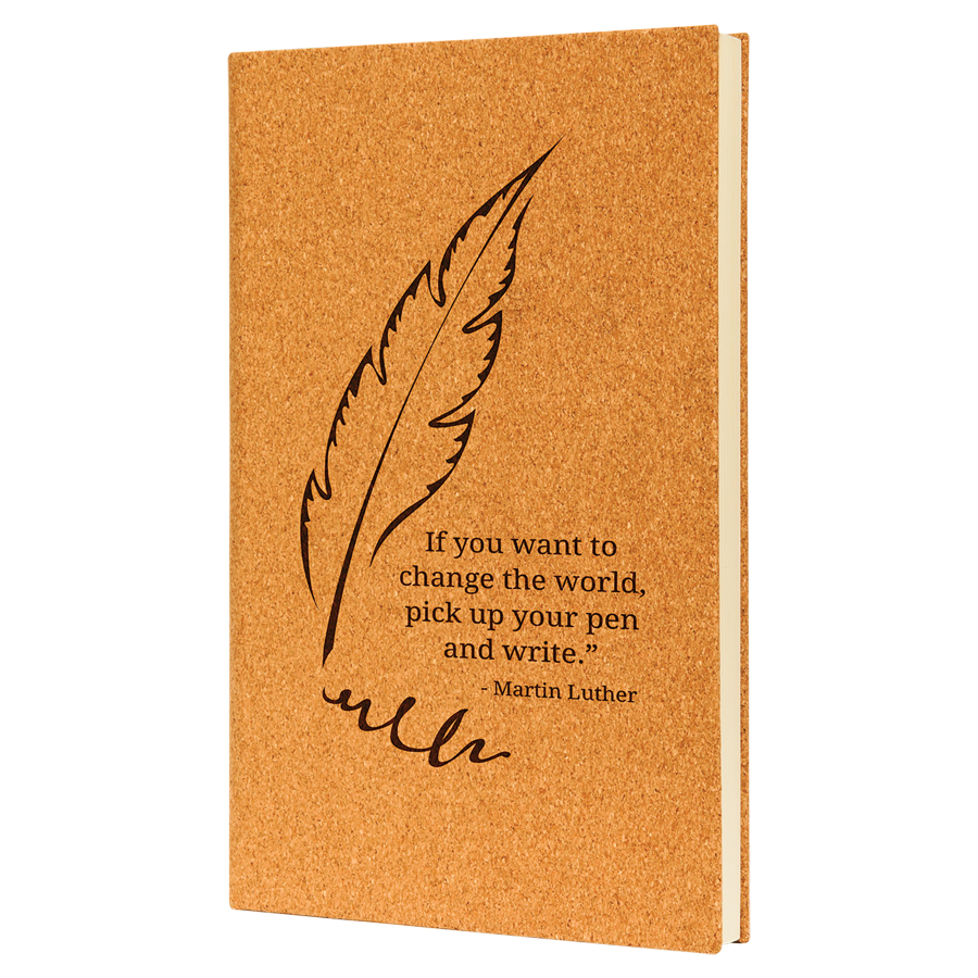 5 1/4" x 8 1/4" Cork Journal 1