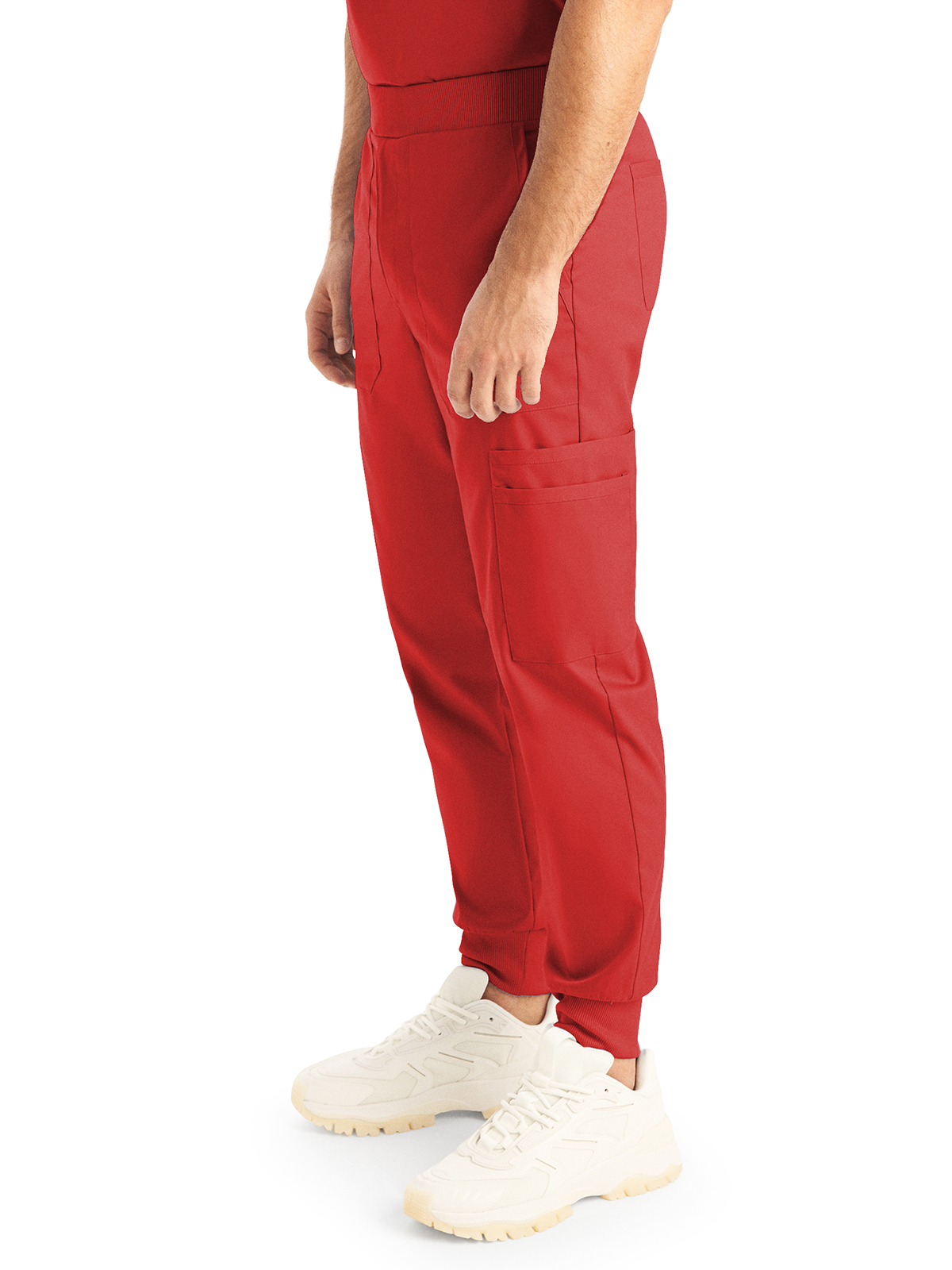 Landau - ProFlex - Men's Seven-Pocket Mid-Rise Rib-Knit Elastic Waist Jogger Pant 21