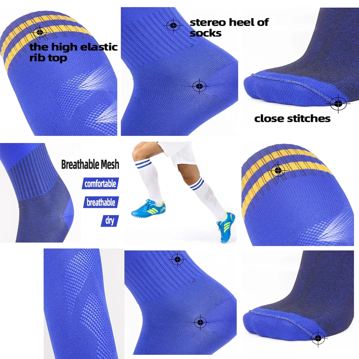 High Tube Soccer Socks 3