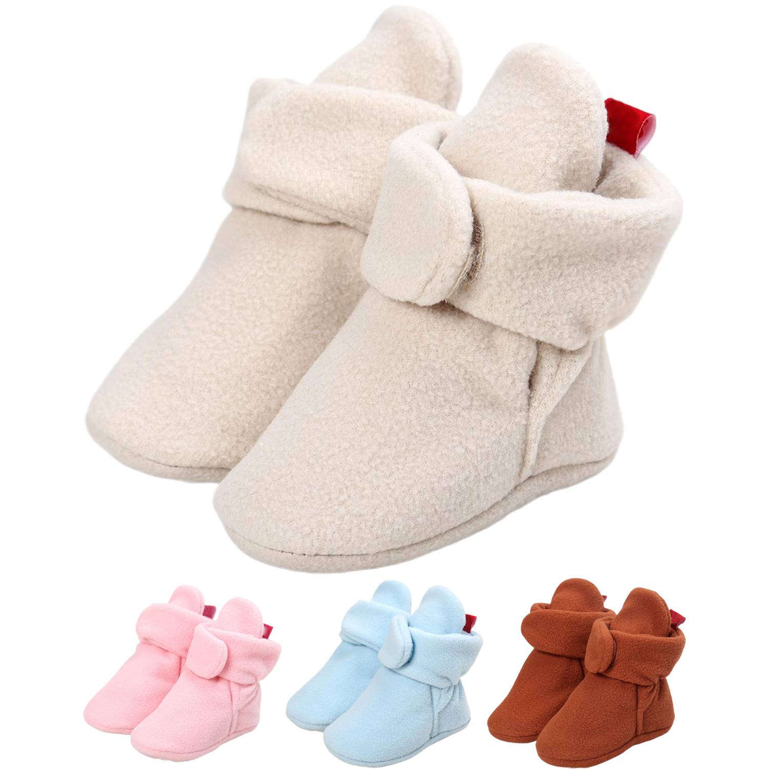 Baby Soft Sole Cotton High Top First Walker Shoes 11