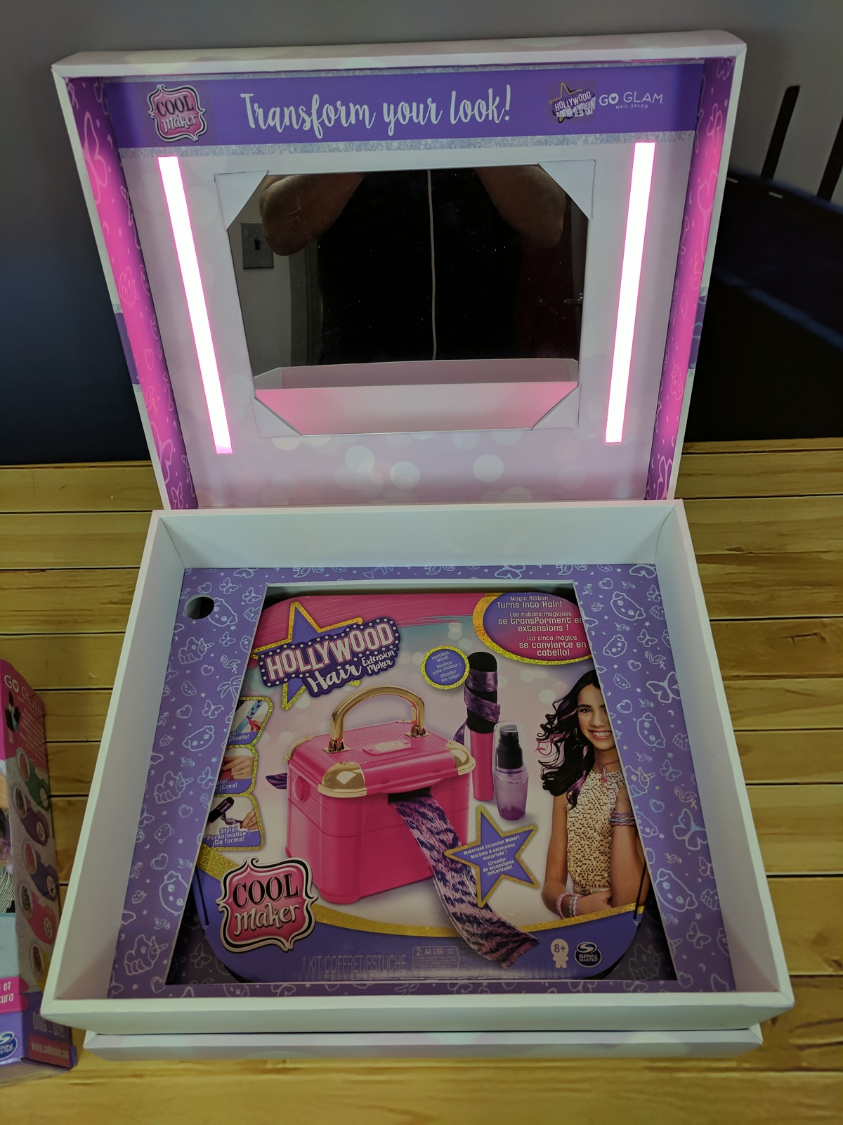 Custom Printed Full Color Hinged Soft Touch Luxury Gift Box - 4x4x2 6