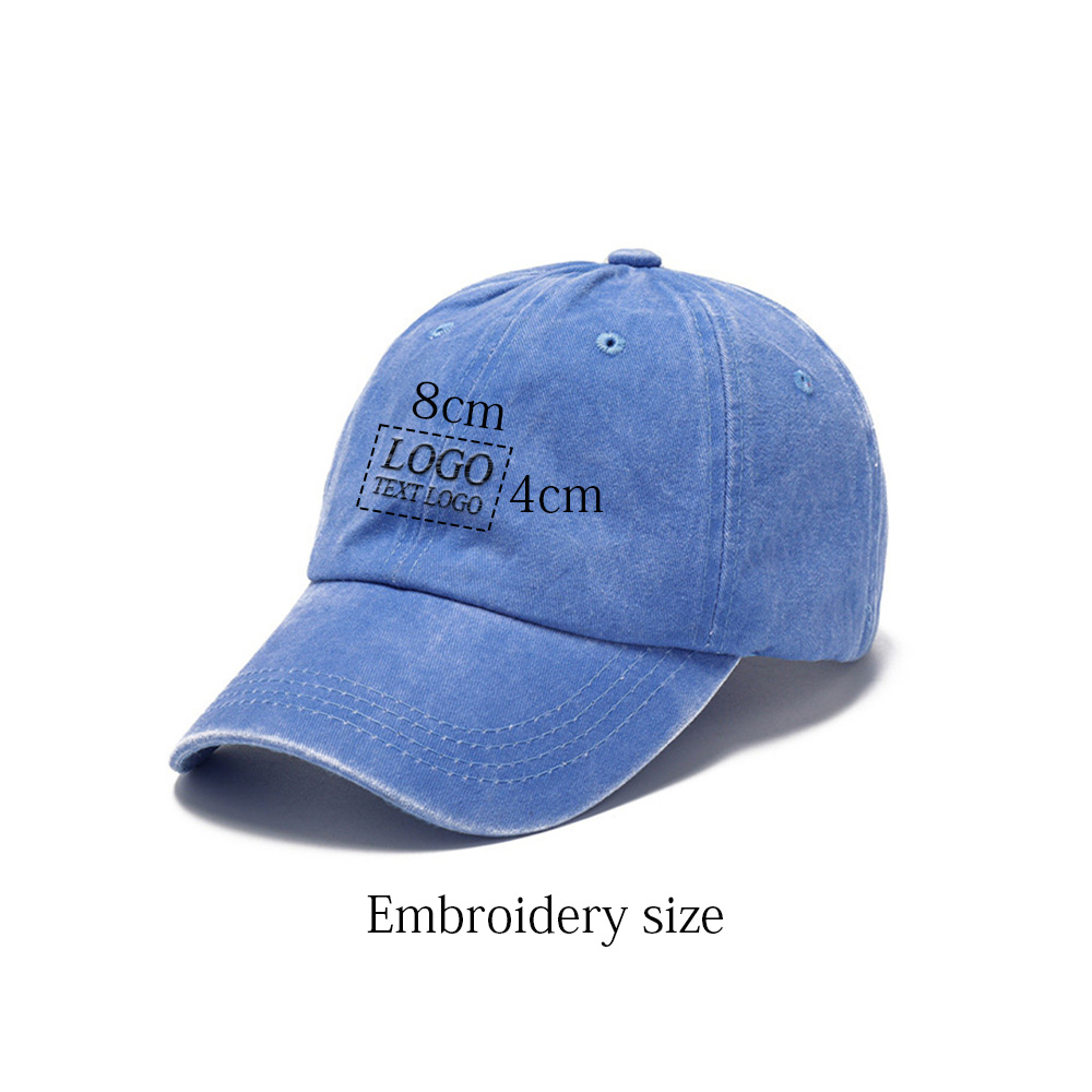 Custom Retro Washed Hat 20