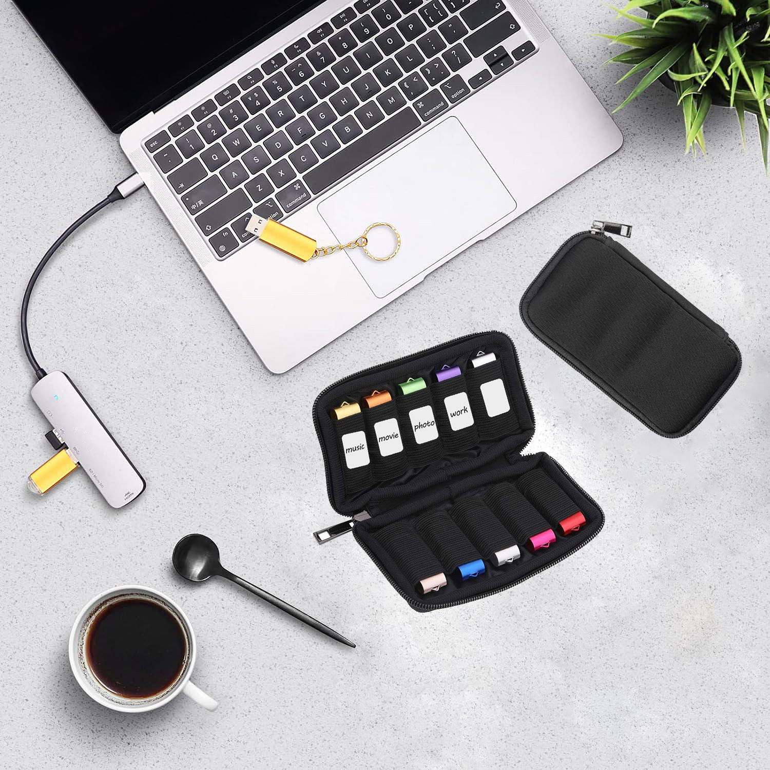 Portable USB Drive Storage Case 7