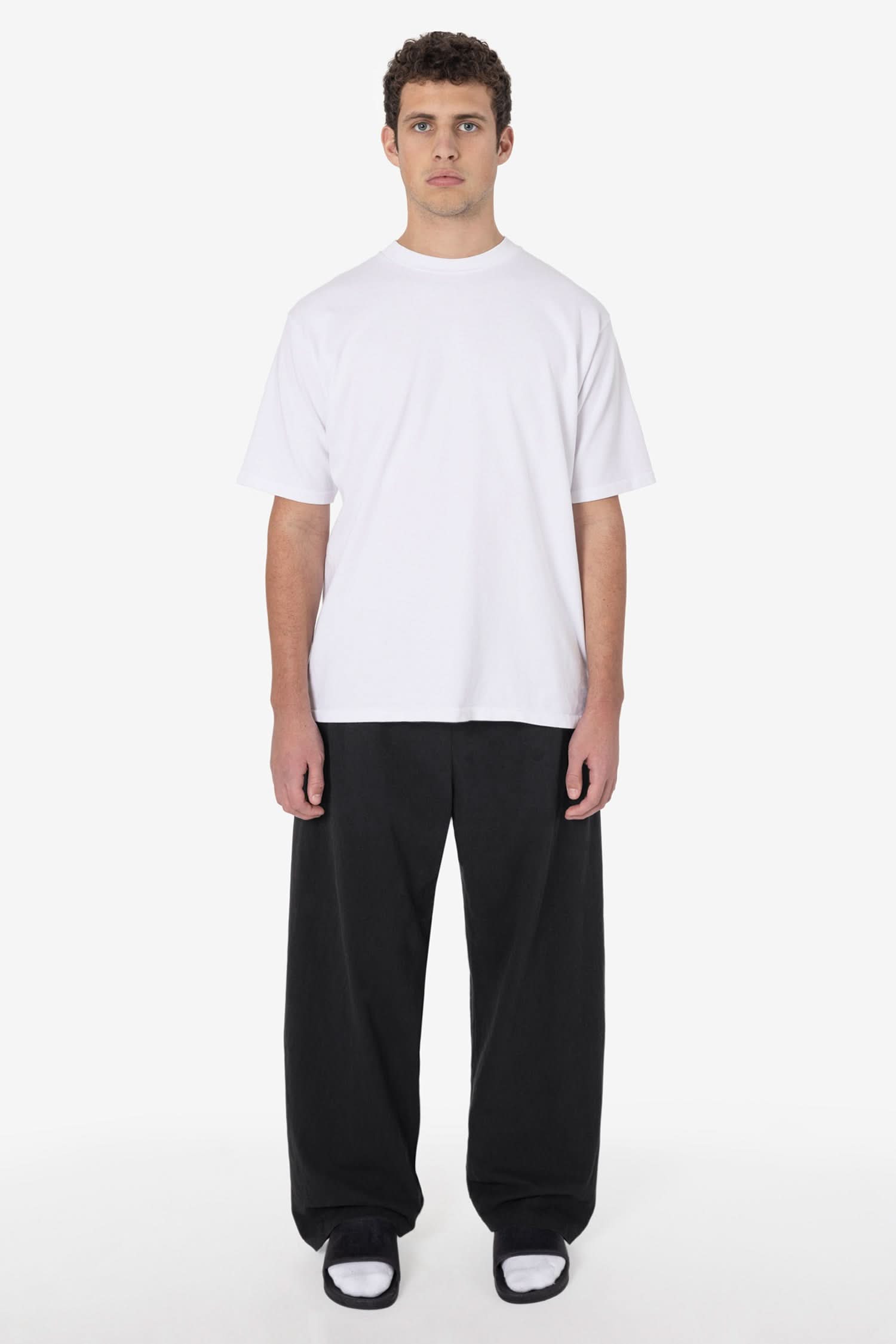 MENS WIDE LEG JERSEY PANT 2