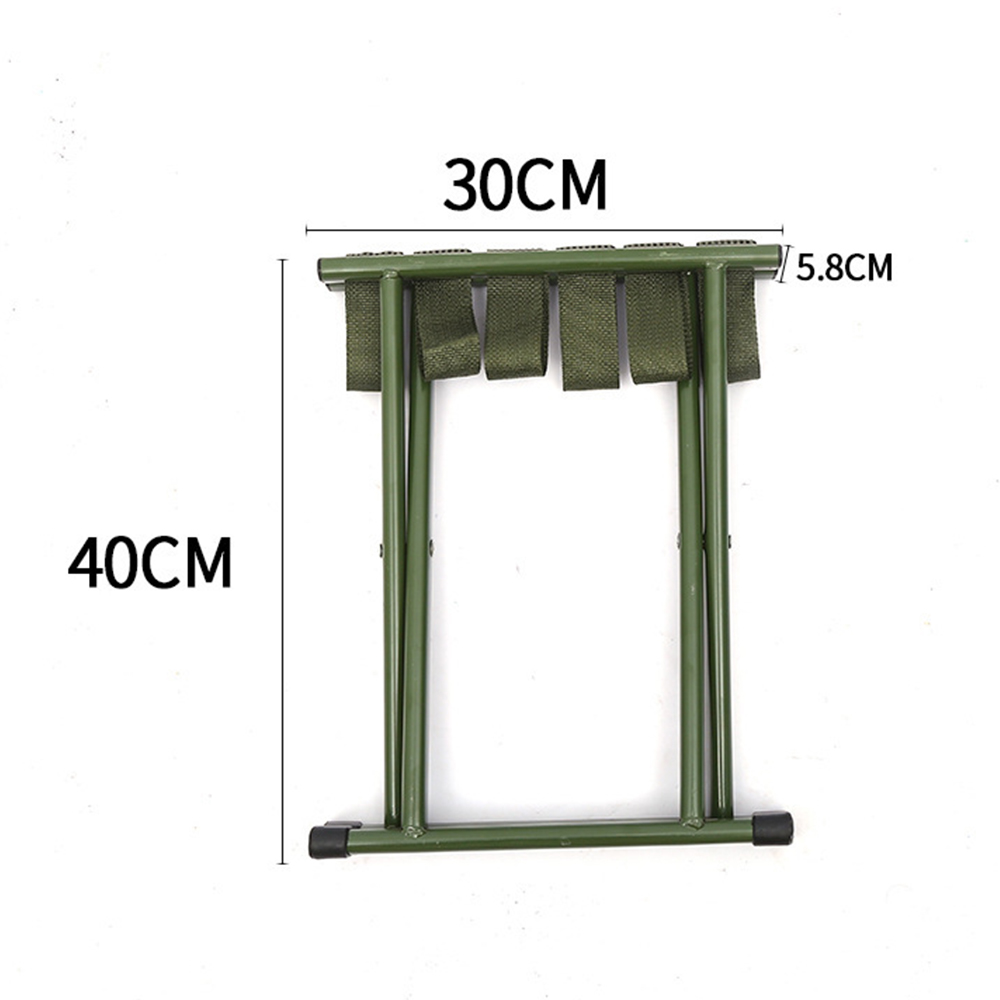 Portable Thickened Military Folding Stool 4