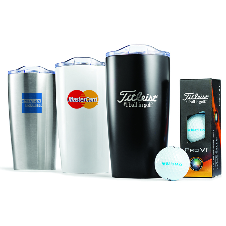 Titleist 3-Ball Custom Tumbler 20 OZ. 1
