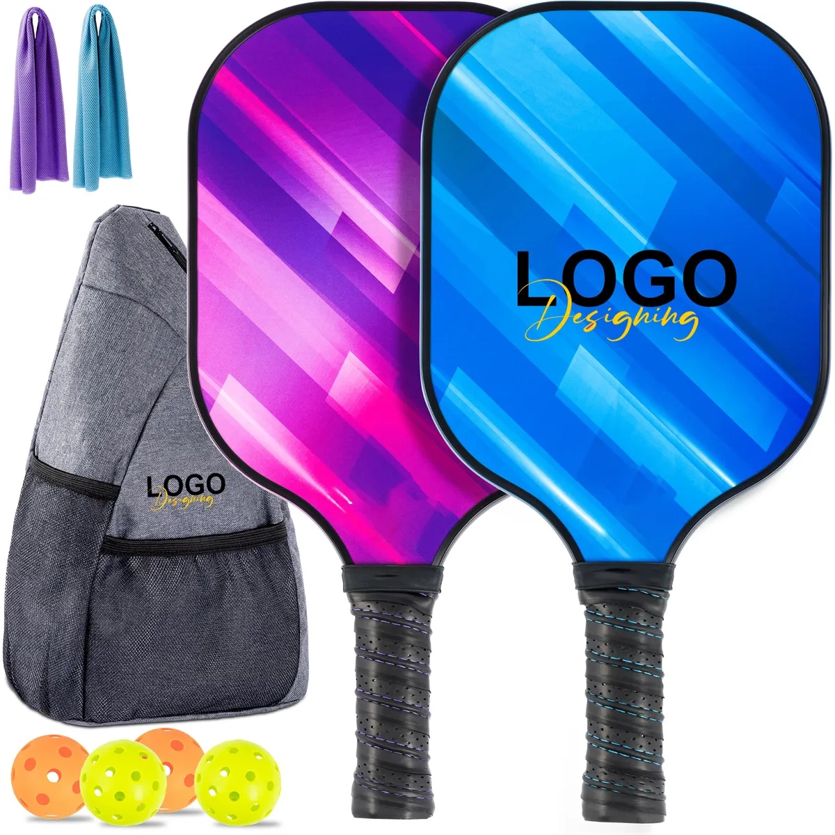 Pickleball Set with Rackets, Pickle Ball Paddle 5
