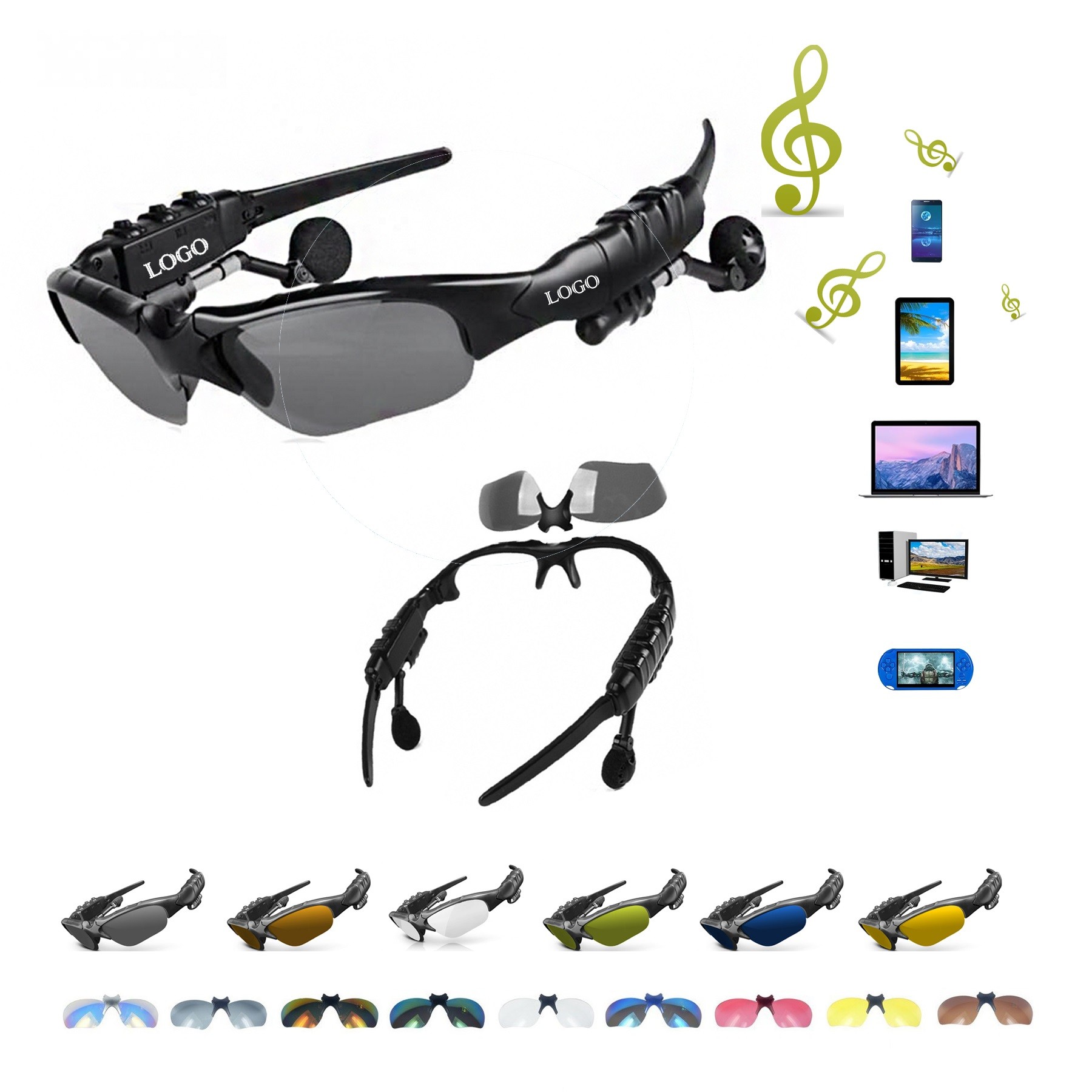 Wireless Phone Sunglasses