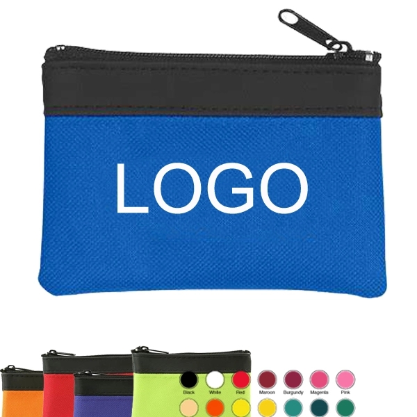 Promotional Zippered Coin Pouch 2