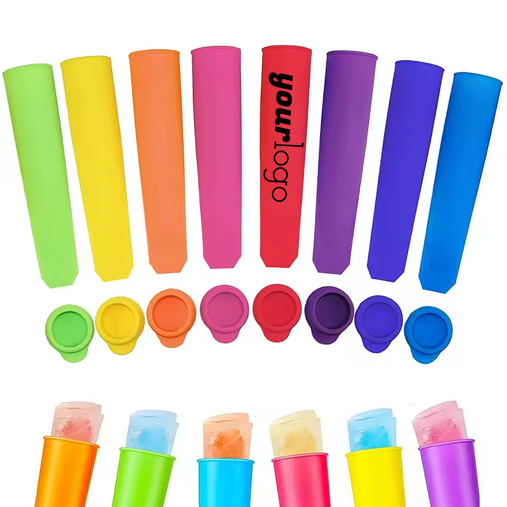 Silicone Ice Lolly Molds 9
