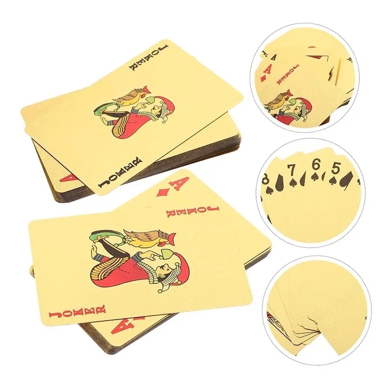 Customized waterproof poker playing cards 4
