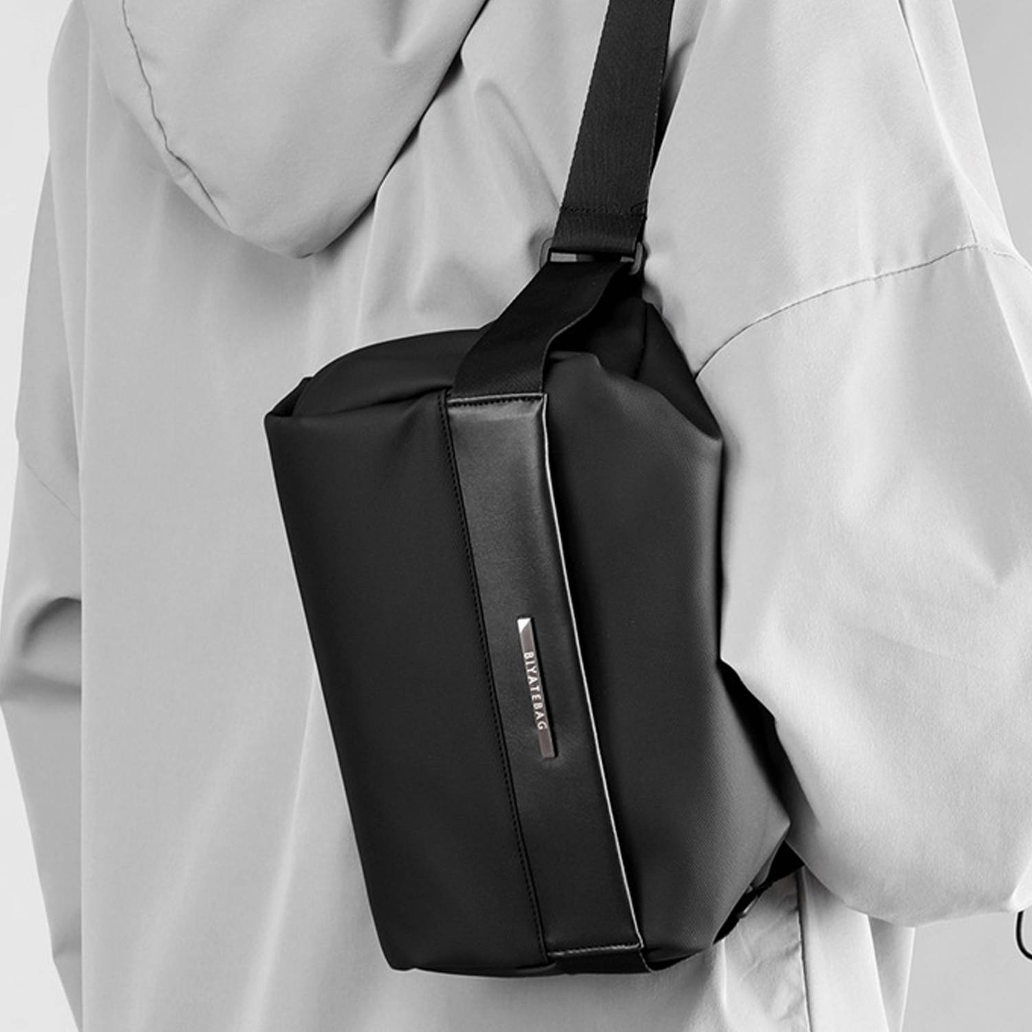 Nylon Functional chest bag for men 3