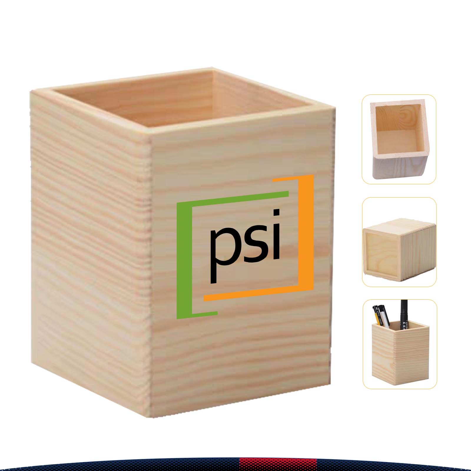 Simple Wood Pen Holders 2