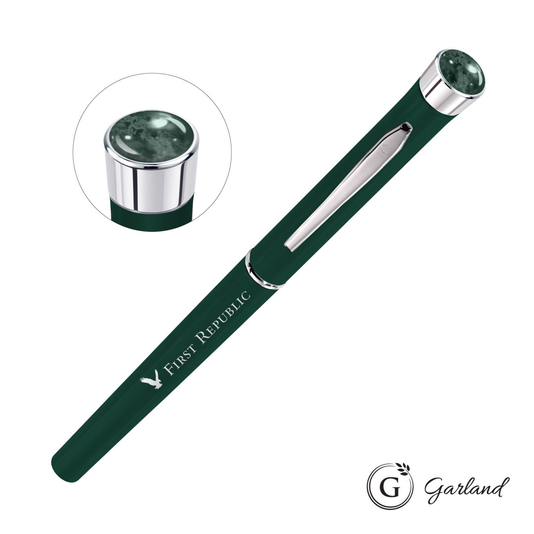 Garland® Color Matte Aura Rollerball Pen - Chrome