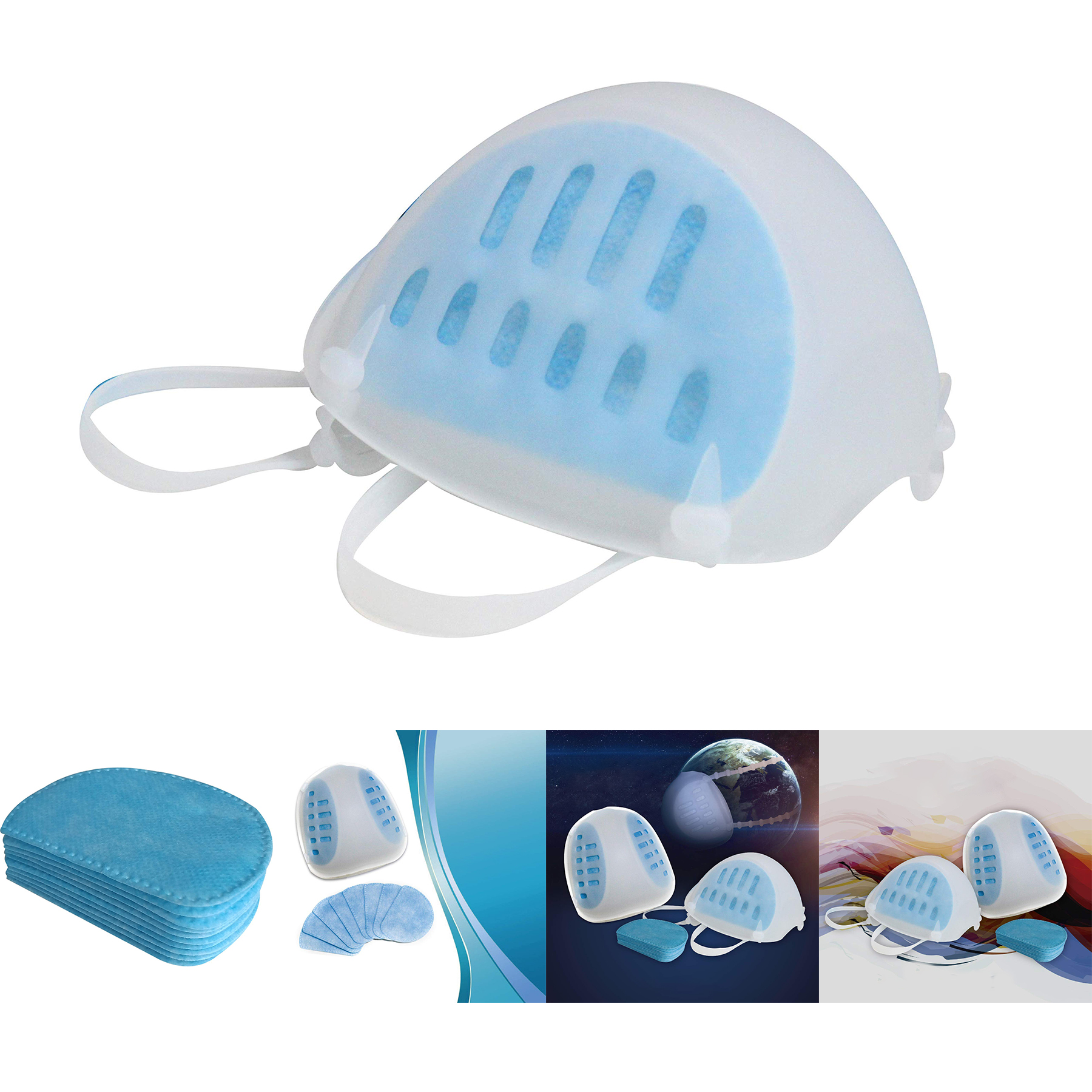 Kit Silicone Mask 2