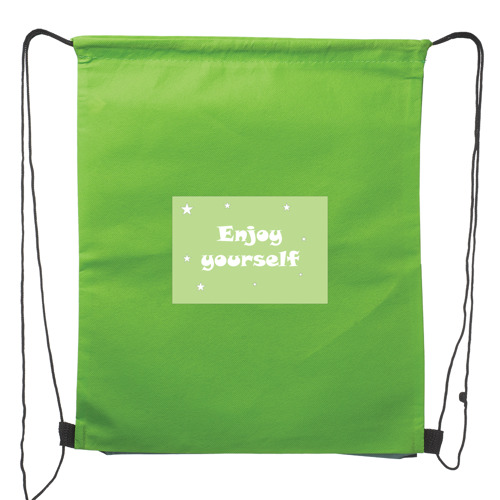 Non-Woven Polypropylene Drawstring Bag - 14.5"W x 17.5"H 22