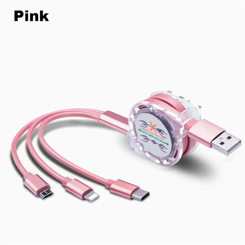 TriFlex Retractable 3-in-1 Cable 26