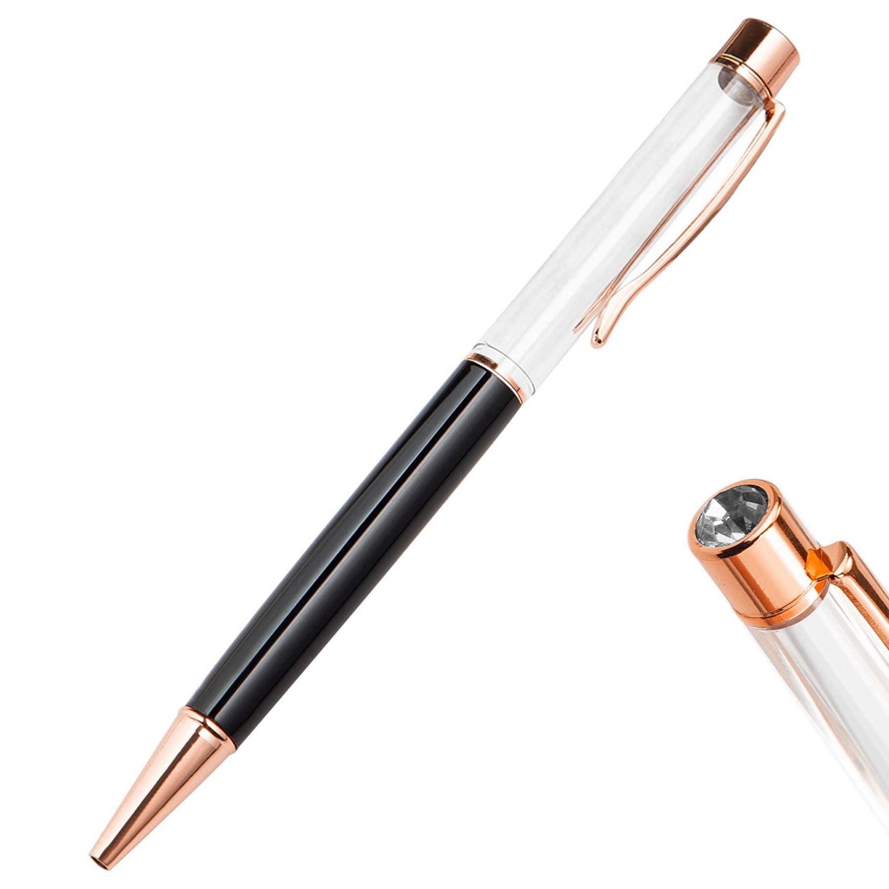 Crystal Air Tube Ballpoint Pen 8