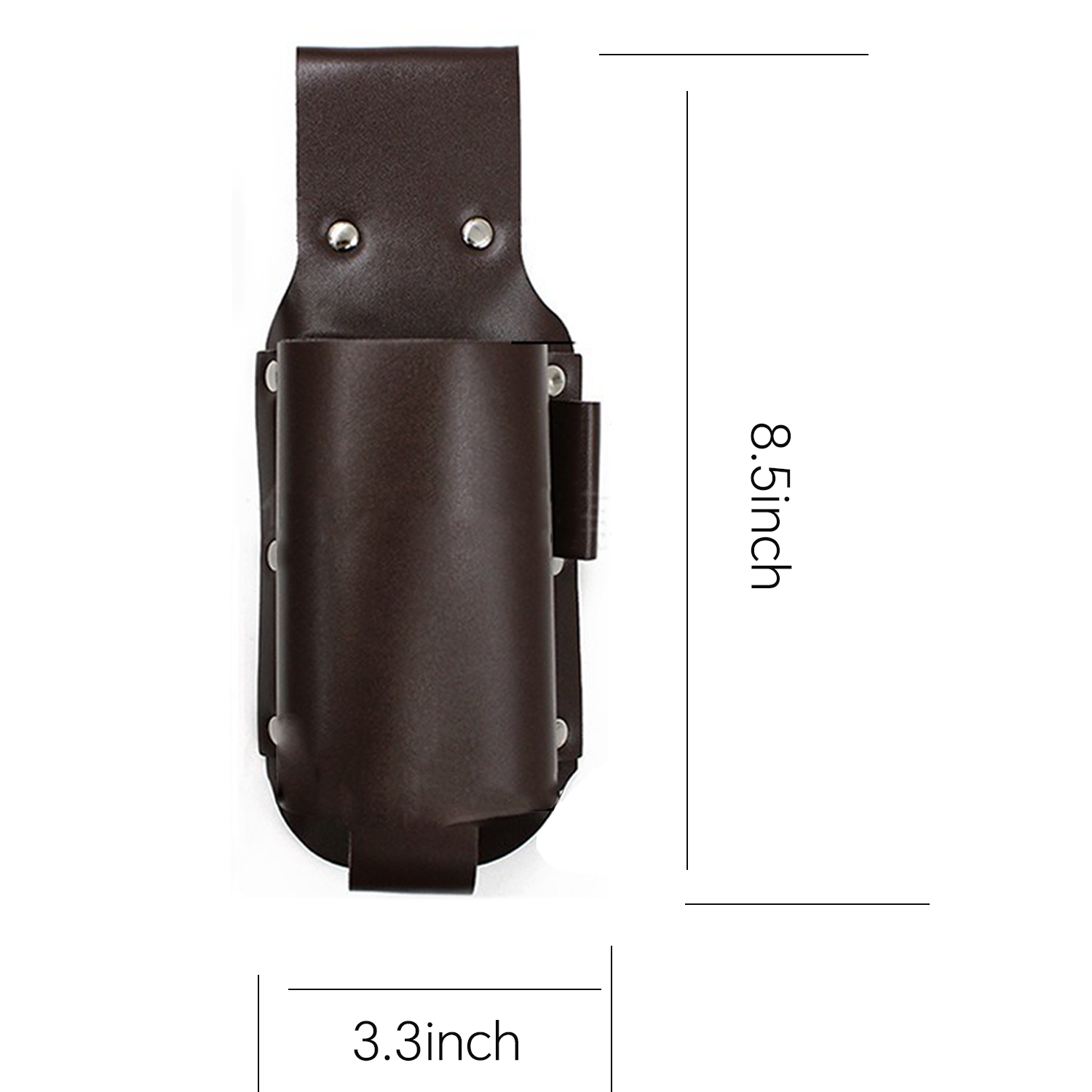 PU Leather Waist Mounted Beer Holder 5