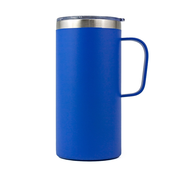20 Oz. SipTek Powder Coated Mug w/Clear Slid Lid 2