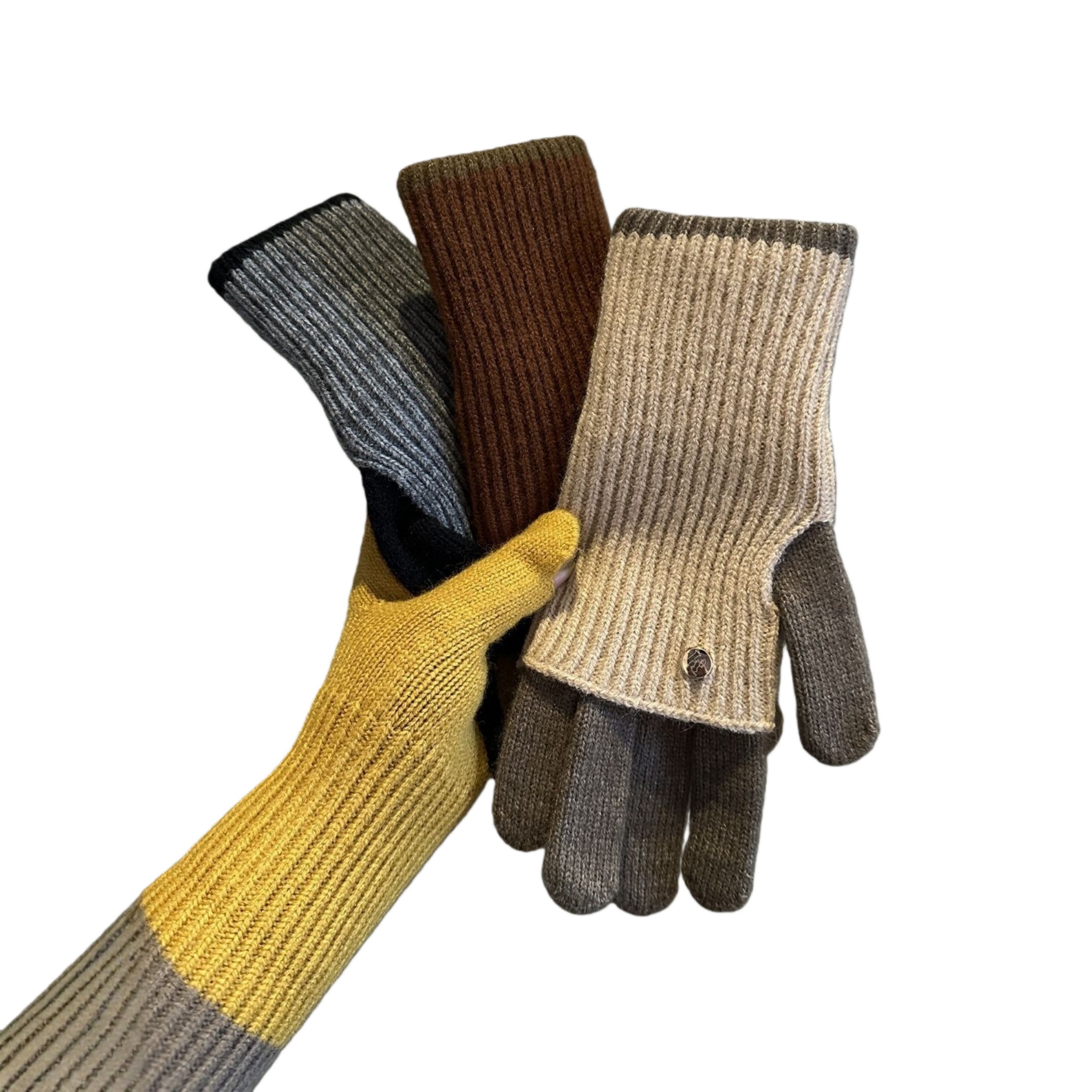 Winter Children's Comfortable Elastic Knitted Gloves 4