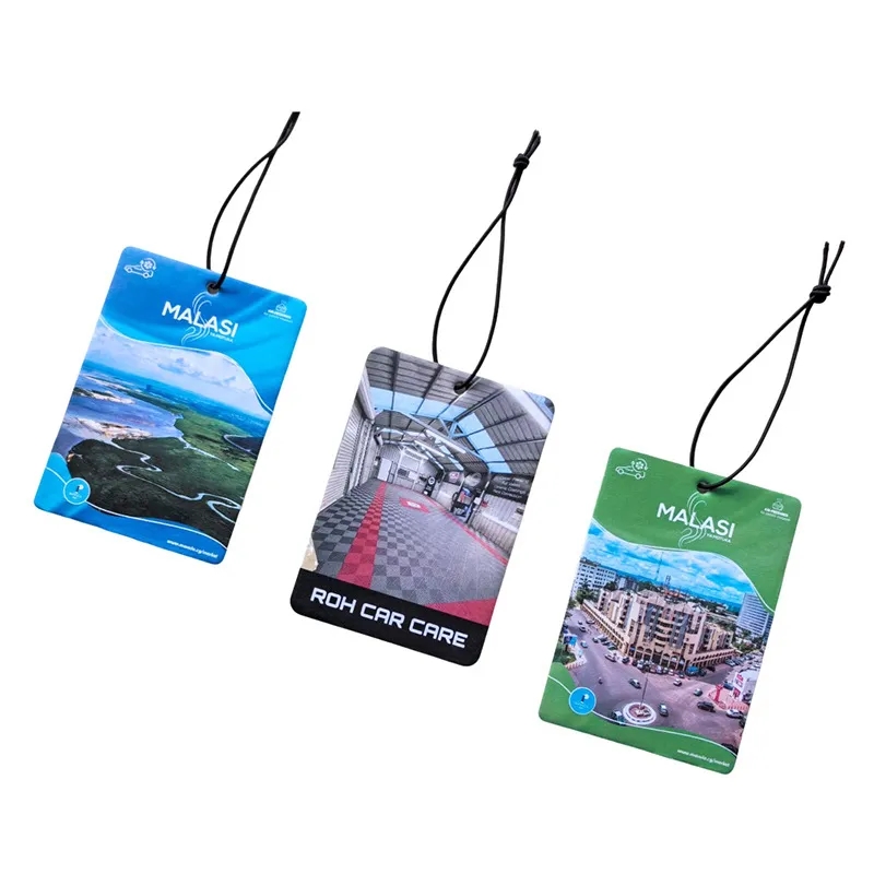 Rectangle Custom Paper Air Freshener 7
