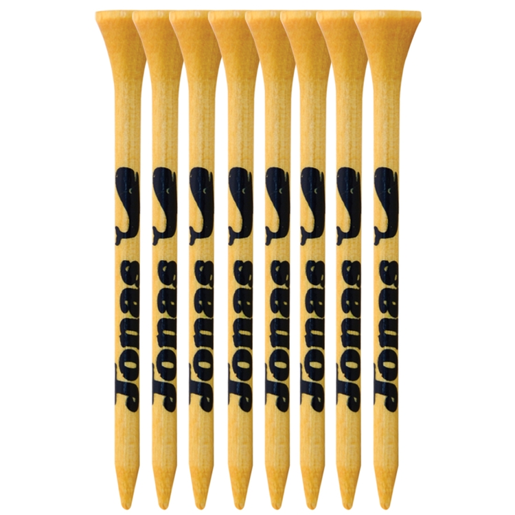 8 Pack of Bamboo Golf Tees (2 3/4")