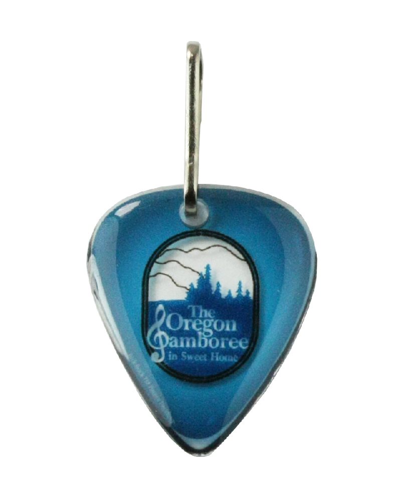 Guitar Pick / Plectrum, Standard Size Pick on Zipper Pull 3