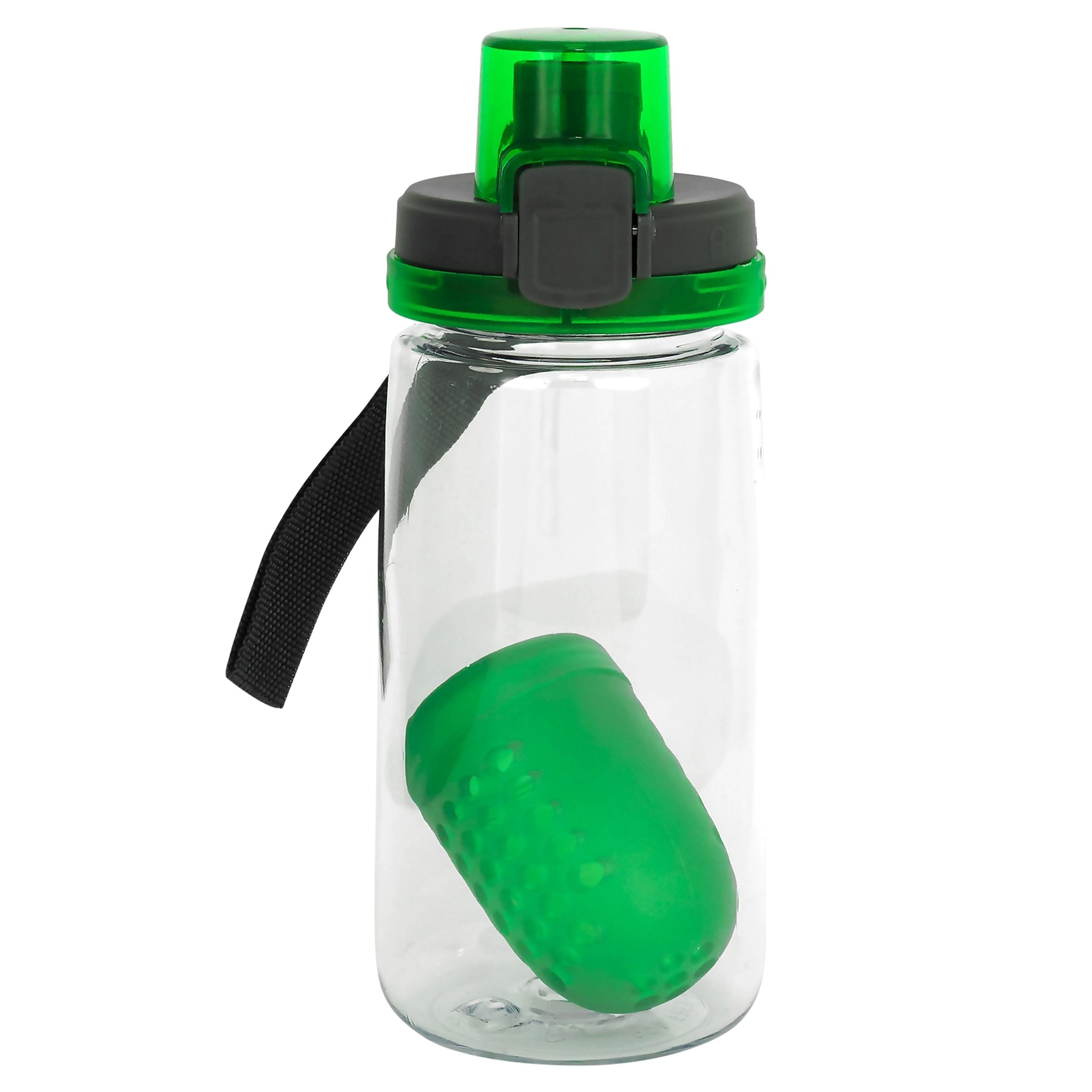 Locking Lid 18 oz. Recycled Bottle with Floating Infuser 8