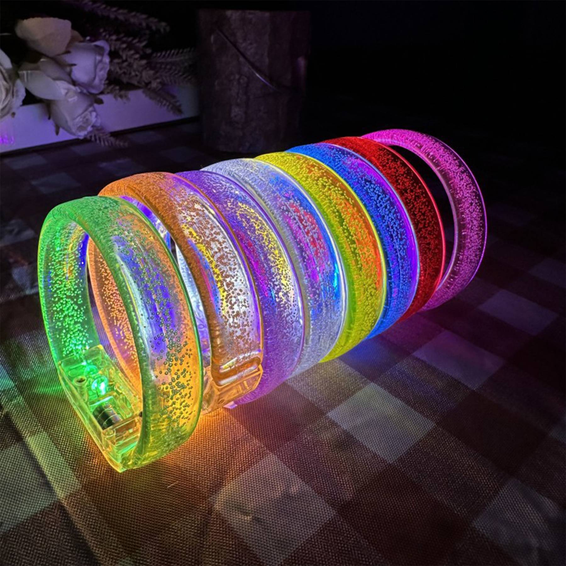LED Flash Glitter Bracelet 4
